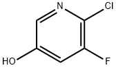 2-氯-3-氟-5-羟基吡啶 结构式