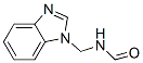 Formamide, N-(1H-benzimidazol-1-ylmethyl)- (9CI) 结构式