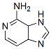 3H-Imidazo[4,5-c]pyridin-4-amine,  3a,7a-dihydro- 结构式