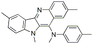 METHYL-P-TOLYL-(2,7,10-TRIMETHYL-10H-INDOLO[3,2-B]QUINOLIN-11-YL)-AMINE 结构式