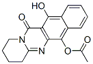 12H-Benzo[g]pyrido[2,1-b]quinazolin-12-one,  6-(acetyloxy)-1,2,3,4-tetrahydro-11-hydroxy- 结构式