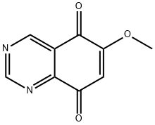 6-甲氧基喹唑啉-5,8-二酮 结构式