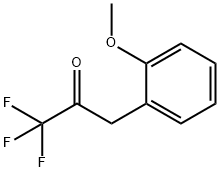 3-(2-METHOXYPHENYL)-1,1,1-TRIFLUORO-2-PROPANONE 结构式