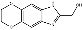 1H-[1,4]Dioxino[2,3-f]benzimidazole-2-methanol,  6,7-dihydro- 结构式