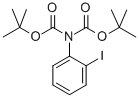N,N-二-BOC-2-碘苯胺 结构式