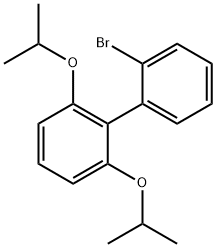 2-溴-2′,6′-二异丙氧基-1,1′-联苯 结构式