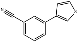 3-(3-噻吩基)苯甲醛 结构式