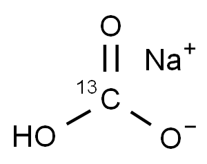 二碳酸钠-13C 结构式