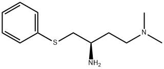 (R)-N1,N1-二甲基-4-(苯硫基)丁烷-1,3-二胺 结构式