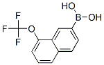 Boronic acid, [8-(trifluoromethoxy)-2-naphthalenyl]- (9CI) 结构式