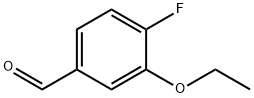 3-乙氧基-4-氟苯甲醛 结构式