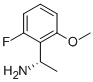 (1S)-(2-氟-6-甲氧基苯基)乙胺 结构式