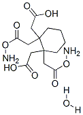 反式-1,2-环己二胺四乙酸 结构式