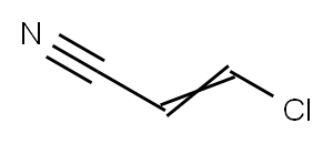 3-Chloroacrylonitrile 结构式