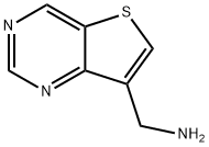 噻吩并[3,2-D]嘧啶-7-甲胺 结构式
