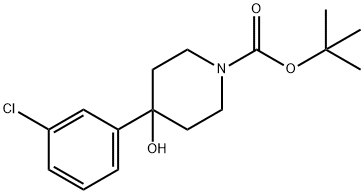 Tert-butyl4-(3-chlorophenyl)-4-hydroxypiperidine-1-carboxylate