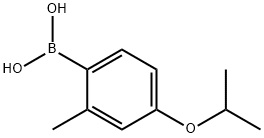 4-异丙氧基-2-甲基苯基硼酸 结构式