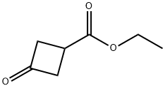 3-氧代环丁烷甲酸乙酯 结构式