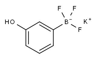 3-羟基苯基三氟硼酸钾 结构式