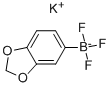 3,4-(亚甲基二氧基)苯基三氟硼酸钾 结构式