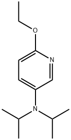 2-乙氧基-5-(N,N-二异丙基)氨基砒啶 结构式
