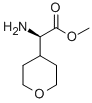 (R)-氨基(四氢吡喃-4-基)乙酸甲酯 结构式