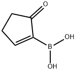 5-氧代环戊烯-1-基硼酸 结构式