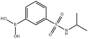 N-异丙基-3-硼苯磺酰胺 结构式