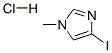 4-碘-1-甲基-1H-咪唑盐酸盐 结构式