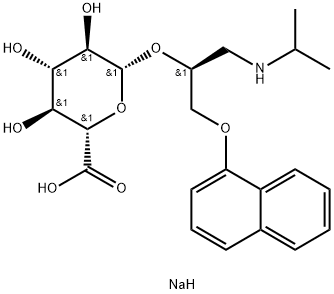 (S)-Propranolol β-D-Glucuronide Sodium Salt