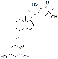 1,23,25-trihydroxy-24-oxo-vitamin D3 结构式