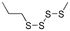 methyl propyl tetrasulphide 结构式