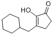 3-CYCLOHEXYLMETHYL-2-HYDROXYCYCLOPENT-2-ENONE 结构式