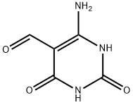 6-氨基-2,4-二氧-1,2,3,4-四氢-嘧啶-5-甲醛 结构式