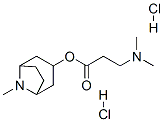 (8-methyl-8-azabicyclo[3.2.1]oct-3-yl) 3-dimethylaminopropanoate dihyd rochloride 结构式