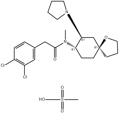 SPIRADOLINE MESYLATE 结构式