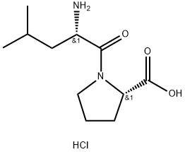 H-LEU-PRO-OH · HCL 结构式