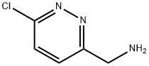 6-氯-3-哒嗪甲胺 结构式