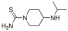 1-Piperidinecarbothioamide,  4-[(1-methylethyl)amino]- 结构式