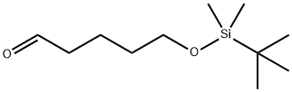 5-(叔丁基二甲基硅氧基)戊醛 结构式