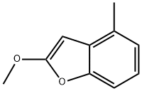 Benzofuran,  2-methoxy-4-methyl- 结构式