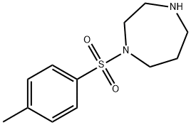 1-(P-甲苯磺酰基)高哌嗪 结构式