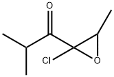 1-Propanone,  1-(2-chloro-3-methyloxiranyl)-2-methyl-  (9CI) 结构式