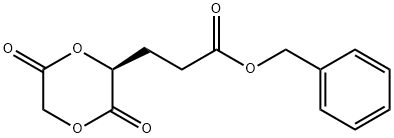 (2S)-3,6-二氧代-1,4-二氧杂环己烷-2-丙酸苄酯 结构式