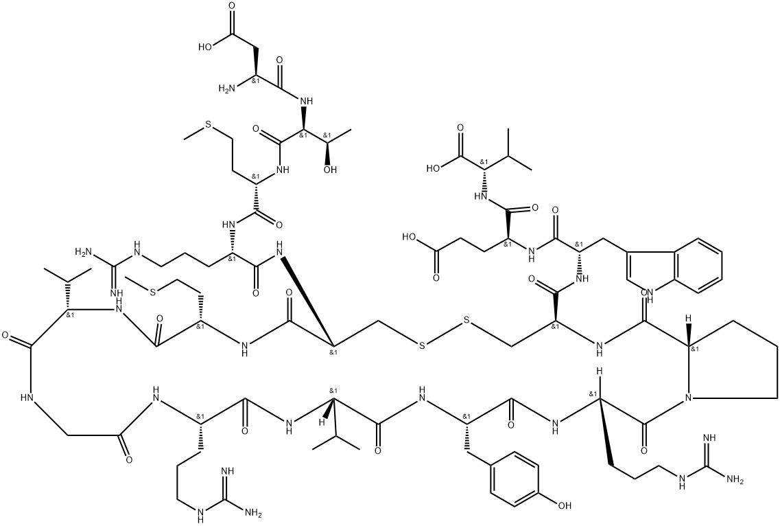 黑色素聚集激素肽 结构式