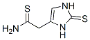 1H-Imidazole-4-ethanethioamide,  2,3-dihydro-2-thioxo- 结构式