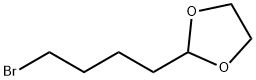 2-(4-溴丁基)-1,3-二氧戊环 结构式