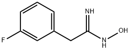 2-(3-氟苯基)-N-羟基乙酰亚胺 结构式