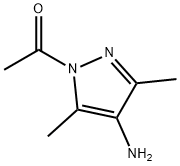 1-(4-氨基-3,5-二甲基-1H-吡唑-1-基)乙-1-酮 结构式