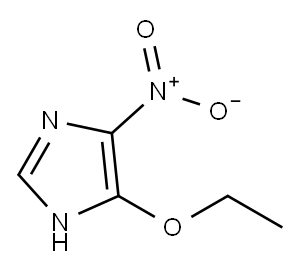 1H-Imidazole, 5-ethoxy-4-nitro- 结构式